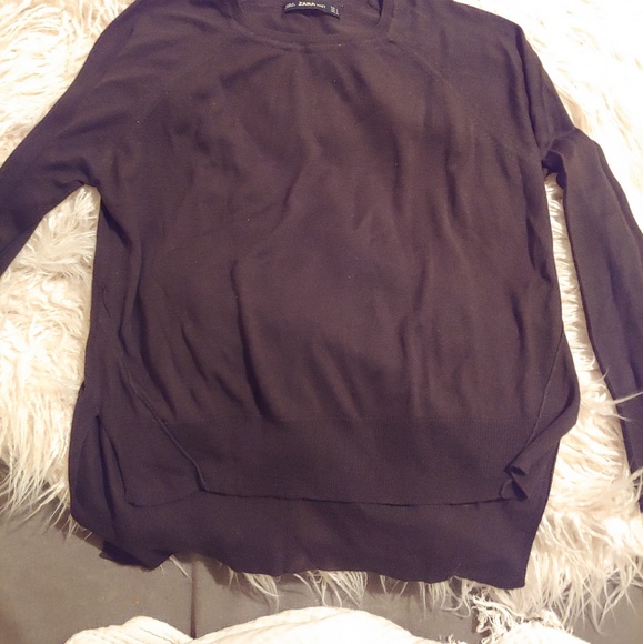 Zara high low light sweater. - Picture 6 of 6